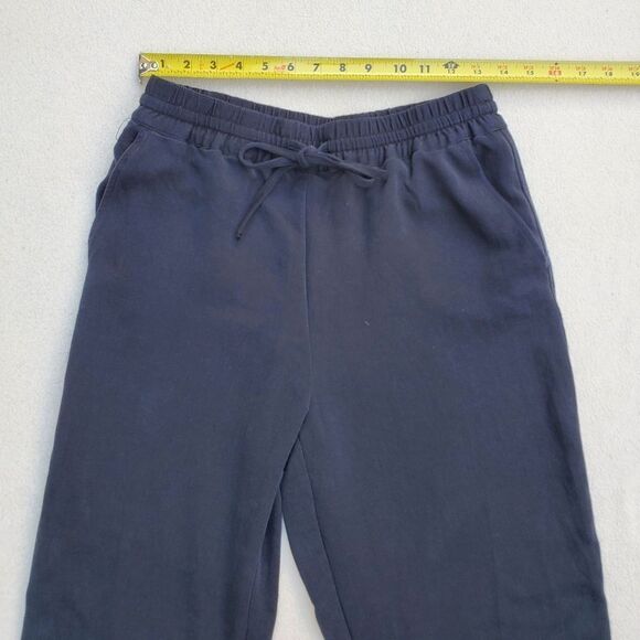 NWOT H&M high waist wide leg cropped black pants - Picture 5 of 11